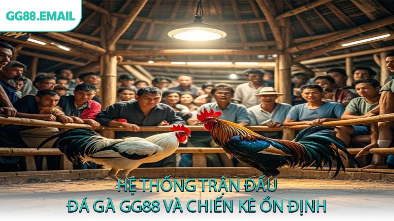 Hệ thống trận đấu đá gà GG88 và chiến kê ổn định